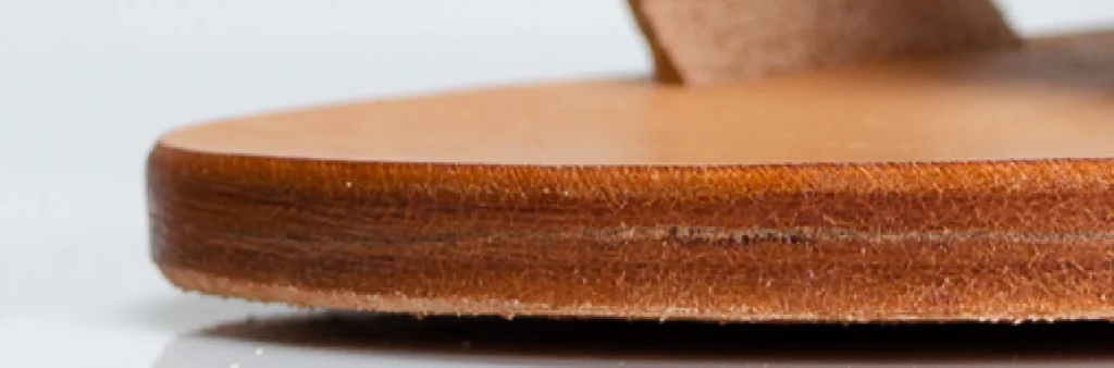 Semelles 100% cuir véritable - qualité des sandales cuir Photyne