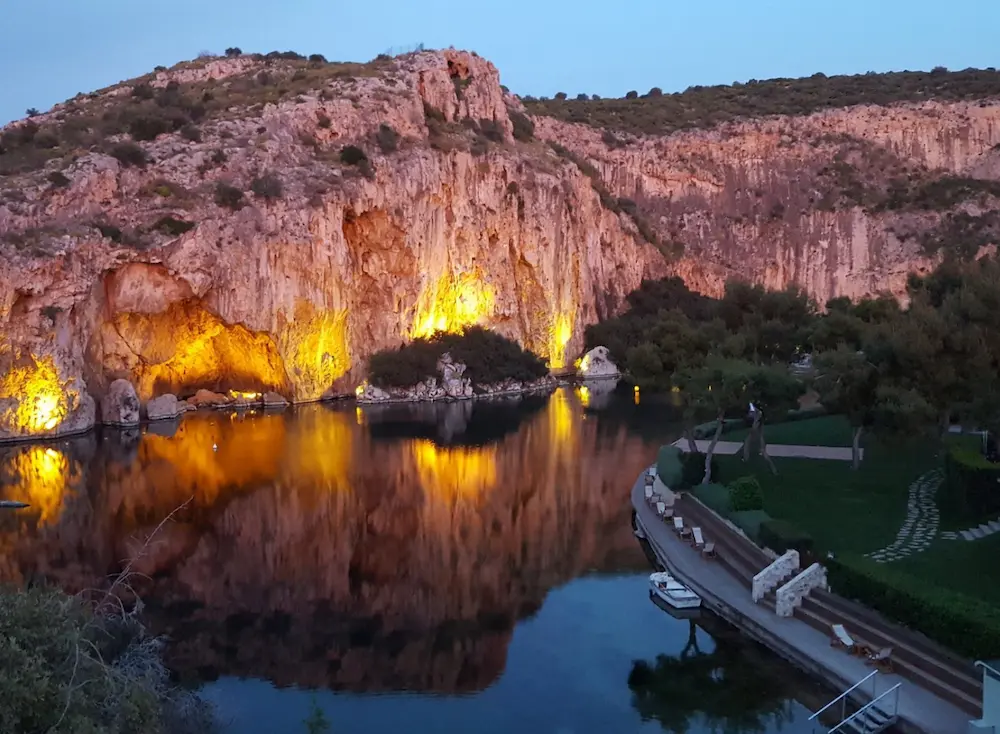 Le lac de Vouliagmeni - Blog de Photyne