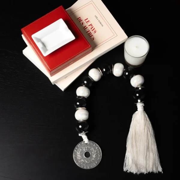 Komboloi décoratif de table ELPIS - objet déco unique à poser, l'atout style pour sublimer votre intérieur - Photyne