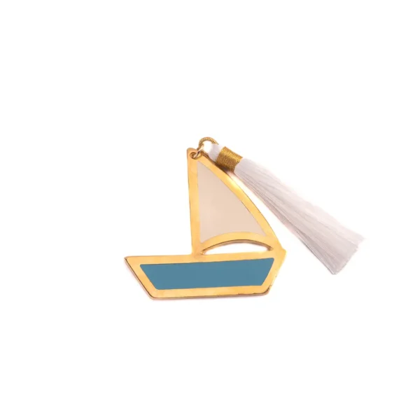 Porte chance Karavi par Photyne, métal émaillé et pompon, la décoration idéale pour votre maison