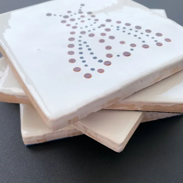 Dessous de verre en Faïence Méli, pour sublimer votre table - Photyne