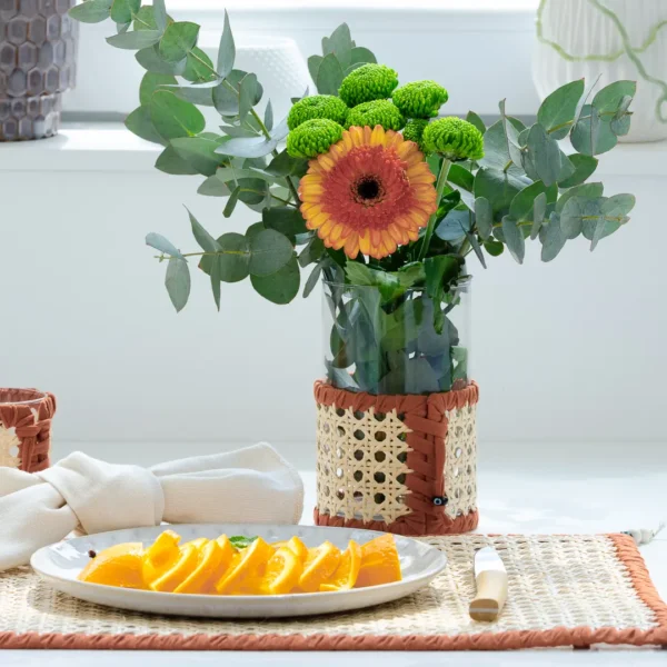 Vase anthis - déco de table originale et authentique - Couleur Terracotta - Photyne