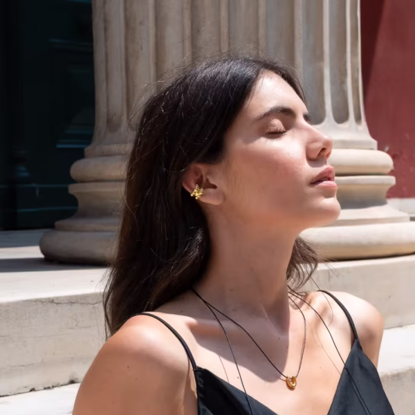 Bague d'oreille - ear cuff- doré à l'or fin - Made in France - Savoir faire Photyne