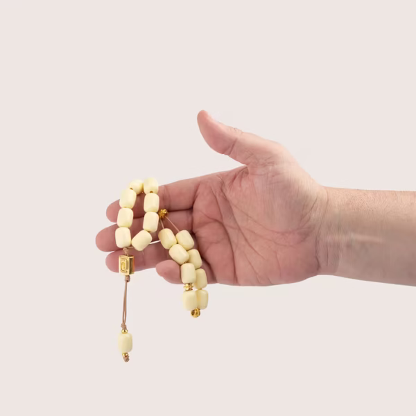 Komboloi grec modèle Ivoire - sobriété et raffinement - un accessoire unique par Photyne