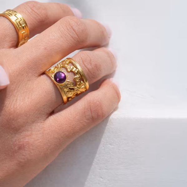 Bague améthyste Uranie