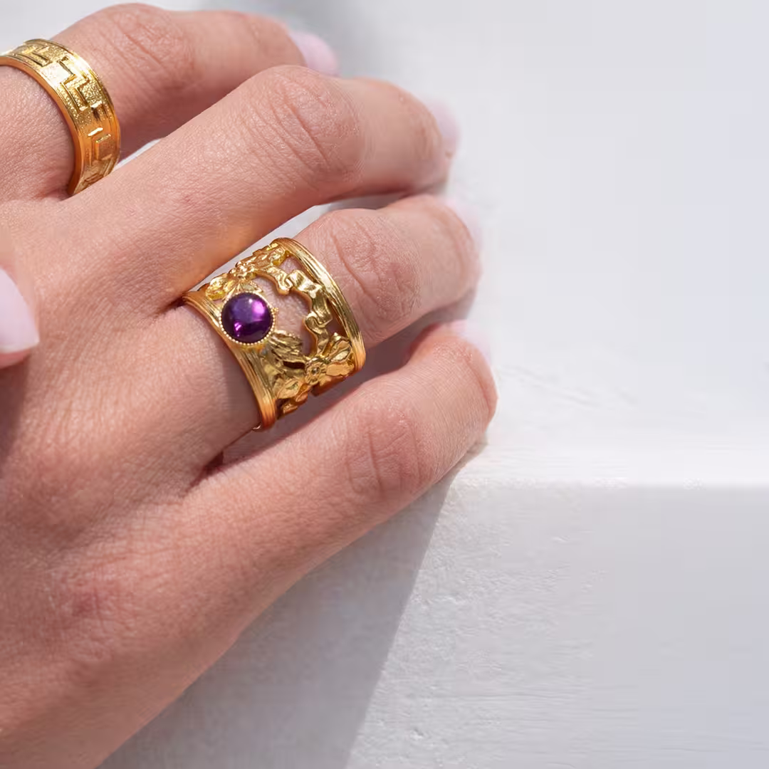 Bague améthyste Uranie