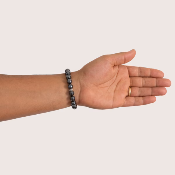 Alternative view of Bracelet pour homme Lysandre en Hématite