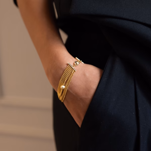 Bracelet maille boule Kythnos – Image 8