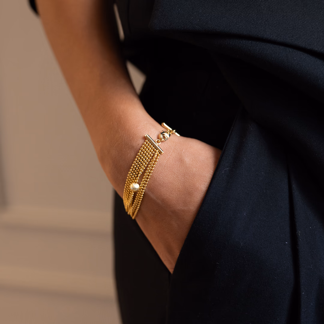 Bracelet maille boule Kythnos – Image 8