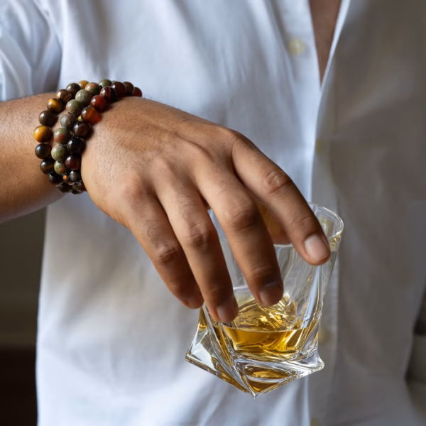 Bracelet pour homme Roki en Oeil de Tigre – Image 7