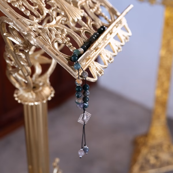 Komboloï de poche Gabriel en Agate multicolore – Image 15