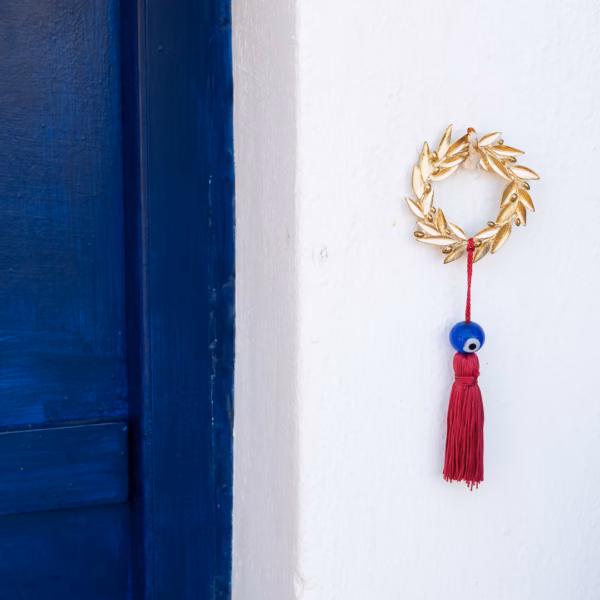 Porte-bonheur Couronne d’olivier