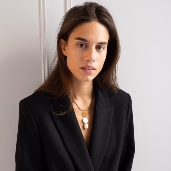 Collier Almi avec perle d’eau douce – Image 4
