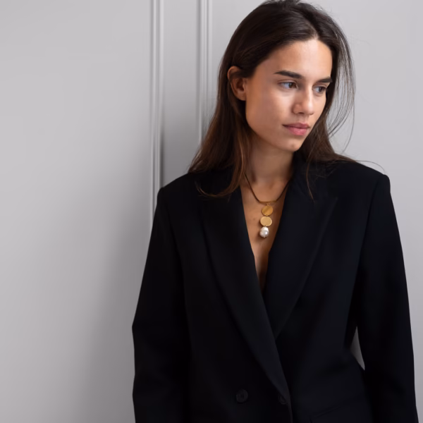 Collier Almi avec perle d’eau douce – Image 6